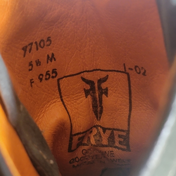 Frye Western Boots SZ 5 1/2 - Picture 9 of 9